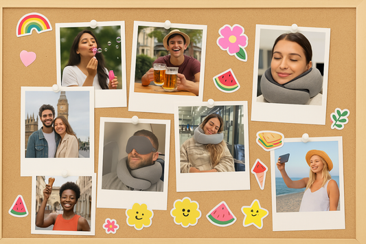 ✈️ Exploring the World Together – Powered by NeckNest™ Travel Pillow