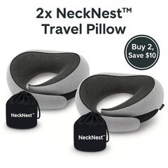 NeckNest™ Travel Pillow