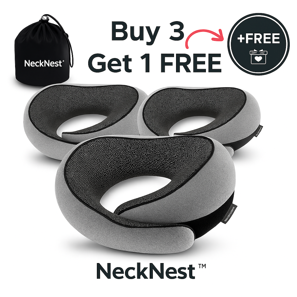 NeckNest™ Travel Pillow