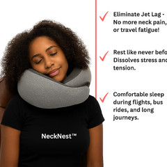NeckNest™ Travel Pillow