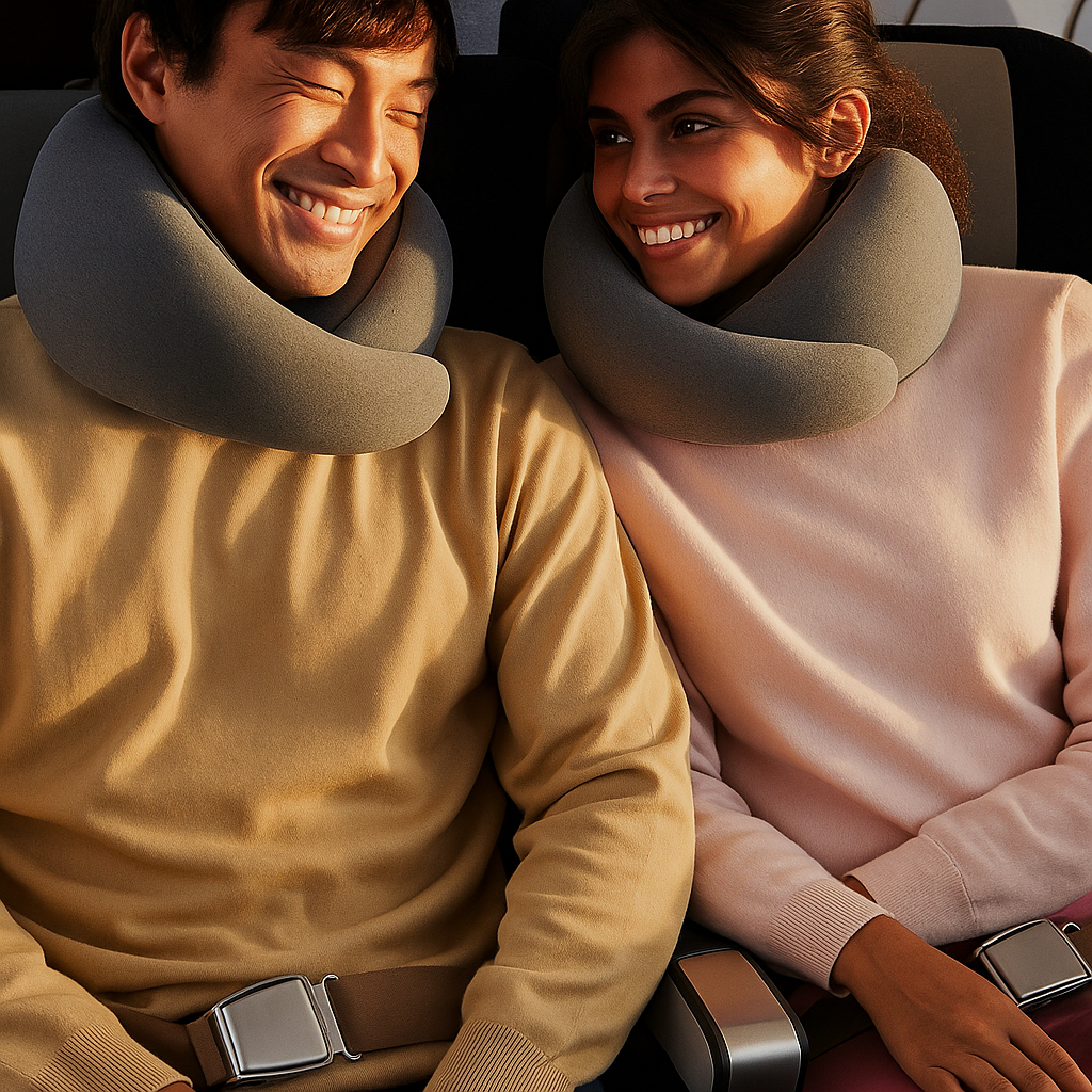 NeckNest™ Travel Pillow
