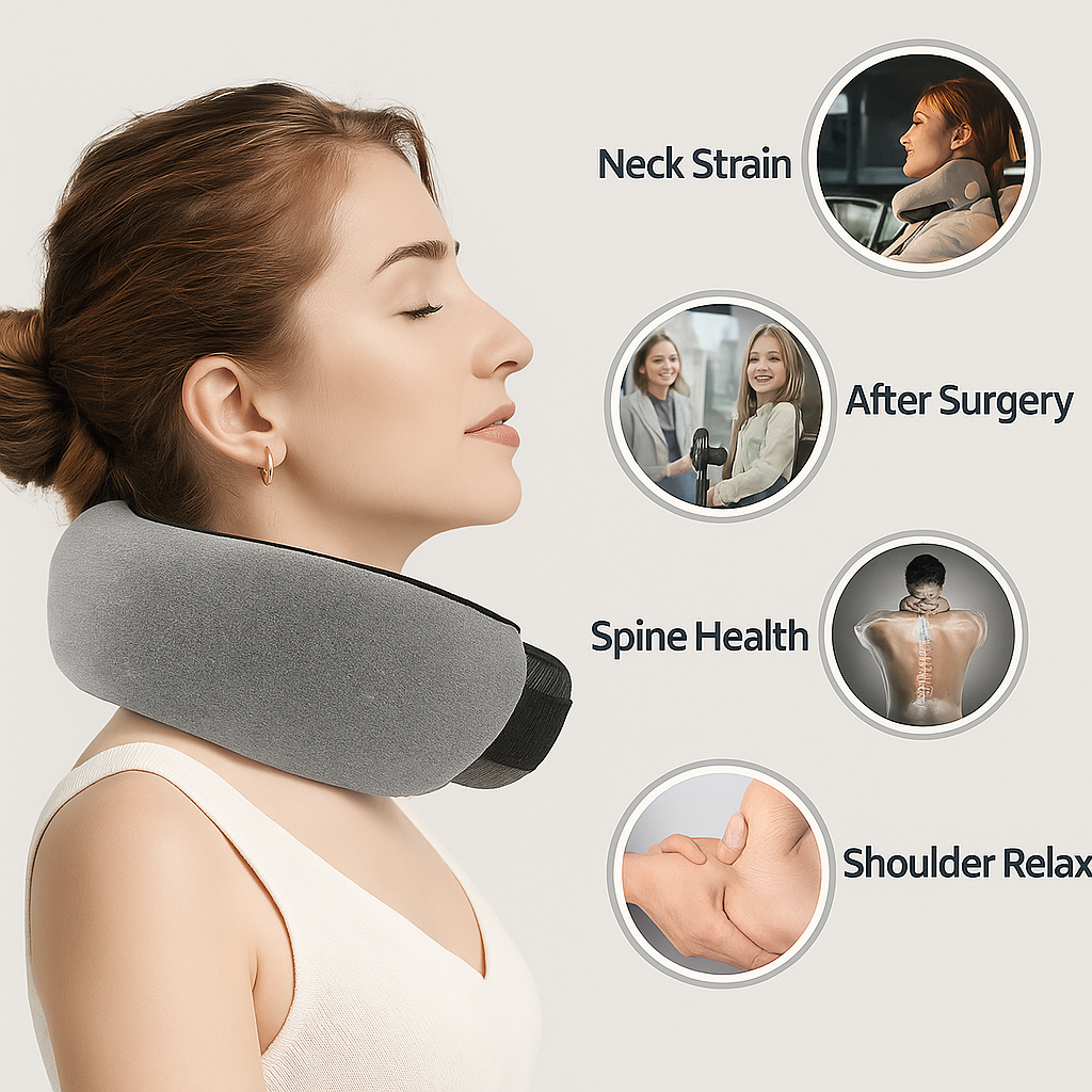 NeckNest™ Travel Pillow