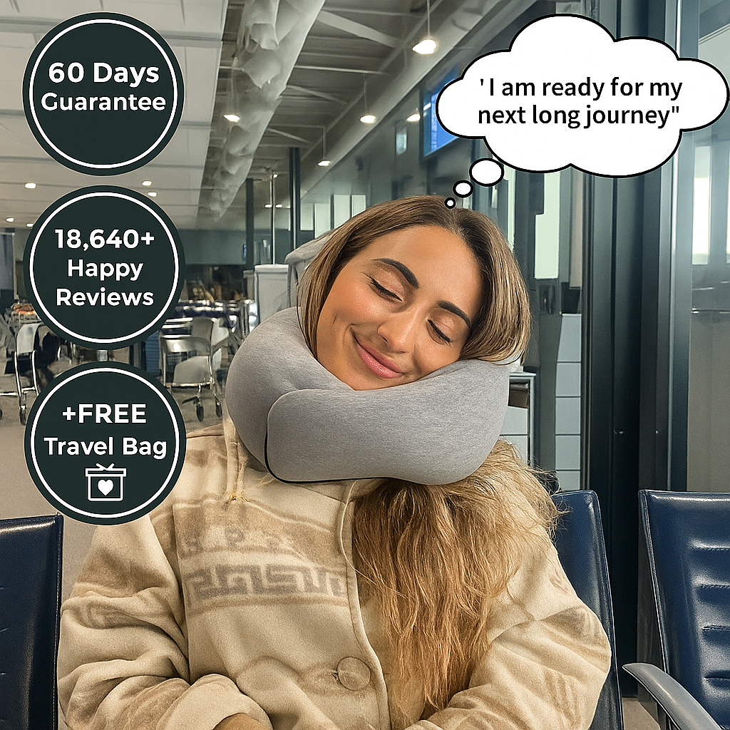 NeckNest™ Travel Pillow